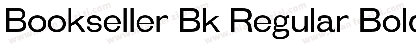 Bookseller Bk Regular Bold字体转换